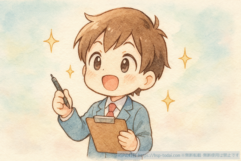 面接官のイラスト